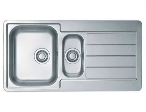 Мойка LINE 10 NAT-90 980X500 в компл. с сифоном 1130555,