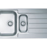 Мойка LINE 10 NAT-90 980X500 в компл. с сифоном 1130555,