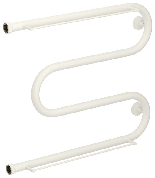 Полотенцесушитель водяной Сунержа М-образный 2 полки 500х650 Матовый белый