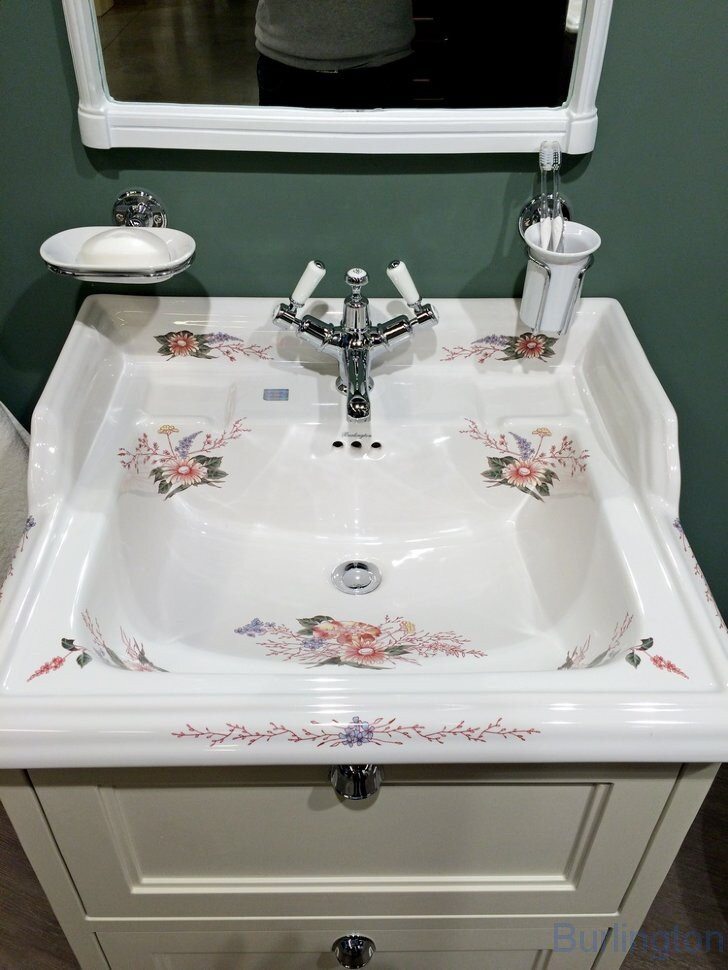 Смеситель для раковины на 1 отверстие с кнопкой Click-Clack [KE6]