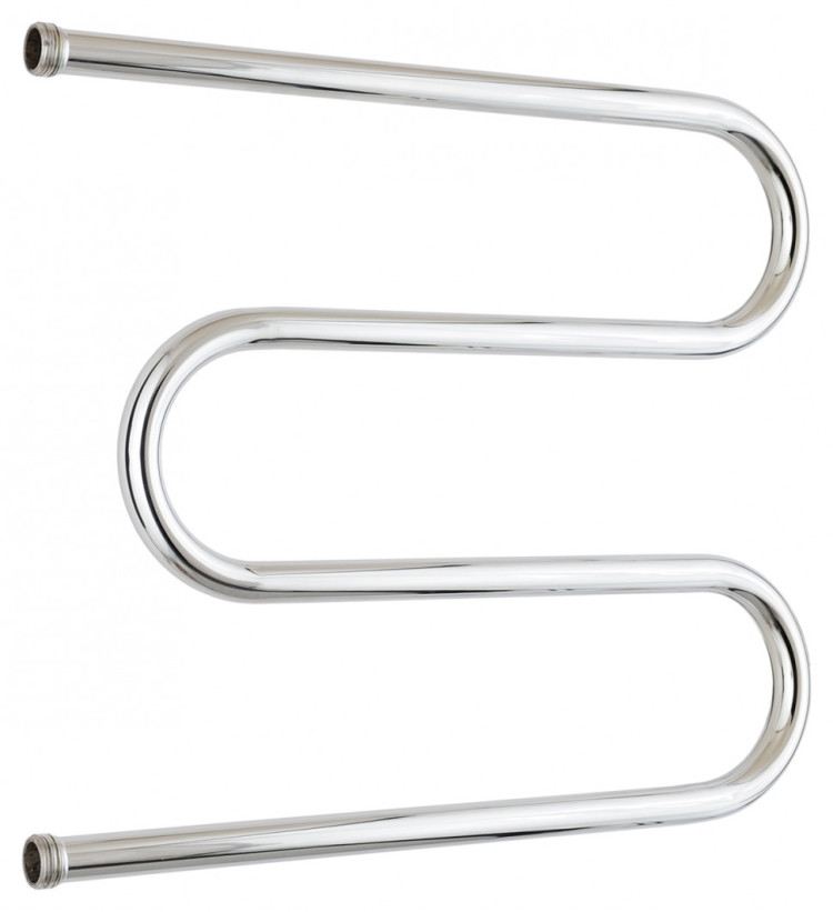 Полотенцесушитель водяной Стилье М-образный 500х650 резьба-сгон 1