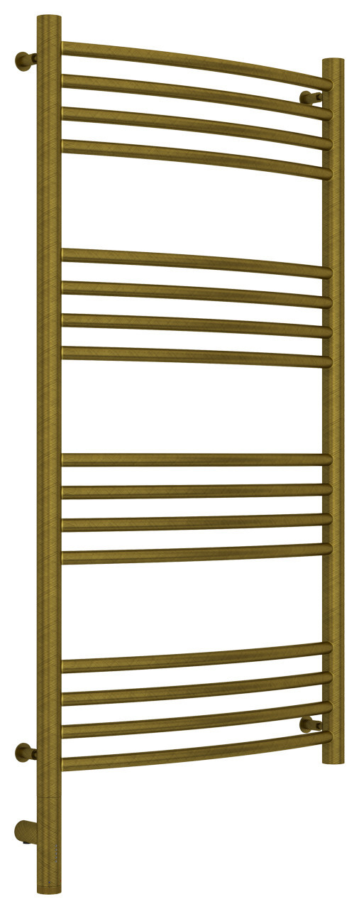 Полотенцесушитель электрический Сунержа Богема 3.0 выгнутая 1000х500 МЭМ левый Состаренная бронза