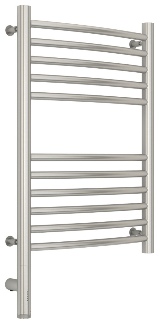 Полотенцесушитель электрический Сунержа Богема 3.0 выгнутая 600х400 МЭМ левый Сатин