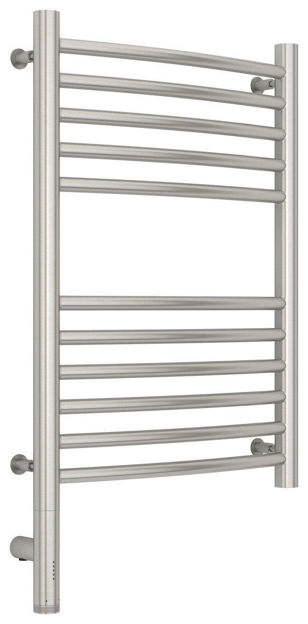 Полотенцесушитель электрический Сунержа Богема 3.0 выгнутая 600х400 МЭМ левый Сатин