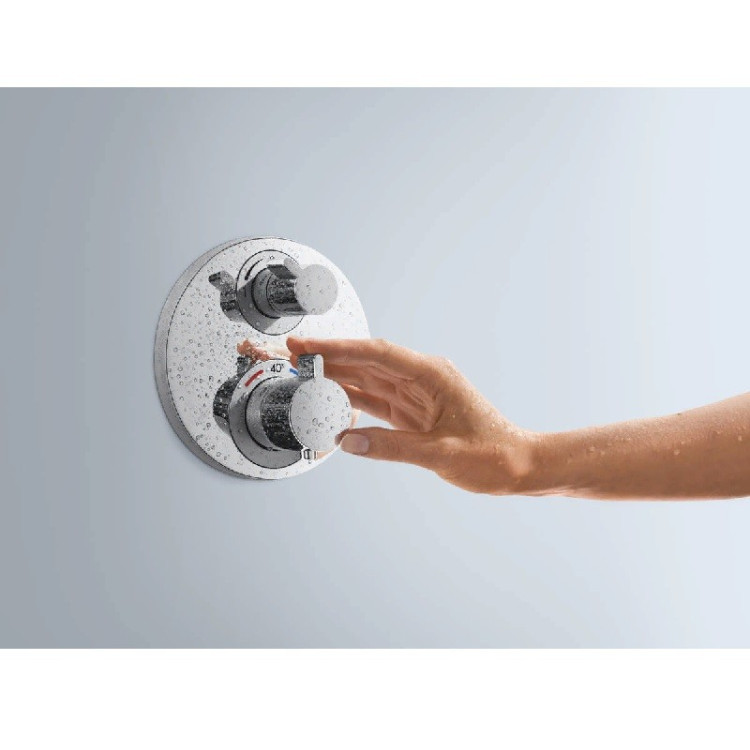 Смеситель для душа Hansgrohe Ecostat S 15757000 с термостатом