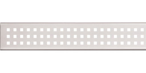 Решетка для дренажного желоба 75 мм, оцинкованная сталь Alcadrain ADZ-R103