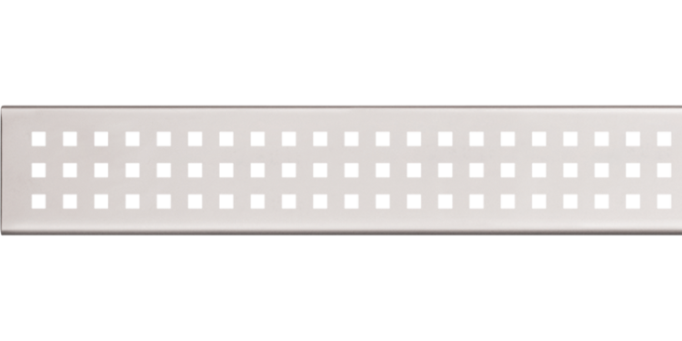 Решетка для дренажного желоба 75 мм, оцинкованная сталь Alcadrain ADZ-R103