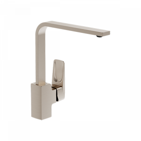 Смеситель Root Square для кухни, никель