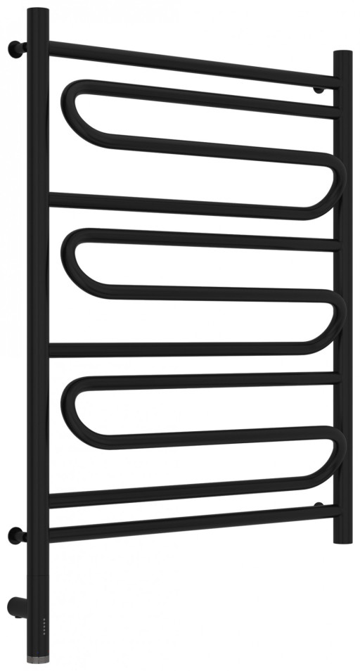 Полотенцесушитель электрический Сунержа Элегия 3.0 800х600 МЭМ левый Матовый чёрный
