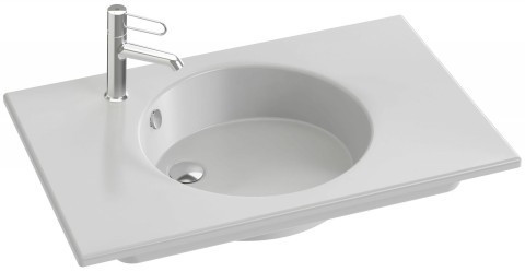 Раковина-столешница 80 см Jacob Delafon ODEON RIVE GAUCHE EXAW112-Z-00