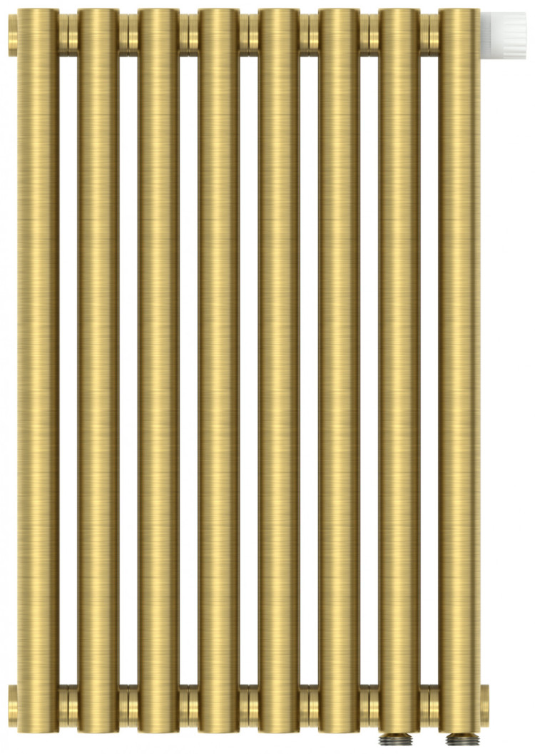 Отопительный радиатор Сунержа Эстет-00 EU50 500х360 8 секций Состаренная латунь