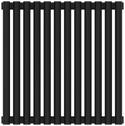 Отопительный радиатор Сунержа Эстет-00 500х540 12 секций Матовый чёрный