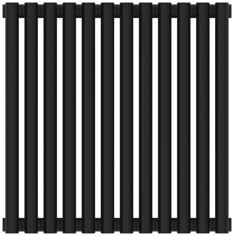 Отопительный радиатор Сунержа Эстет-00 500х540 12 секций Матовый чёрный