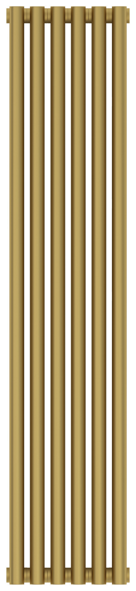 Отопительный радиатор Сунержа Эстет-11 1200х270 6 секций Матовое золото