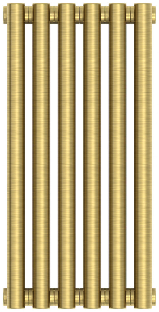 Отопительный радиатор Сунержа Эстет-11 500х270 6 секций Состаренная латунь