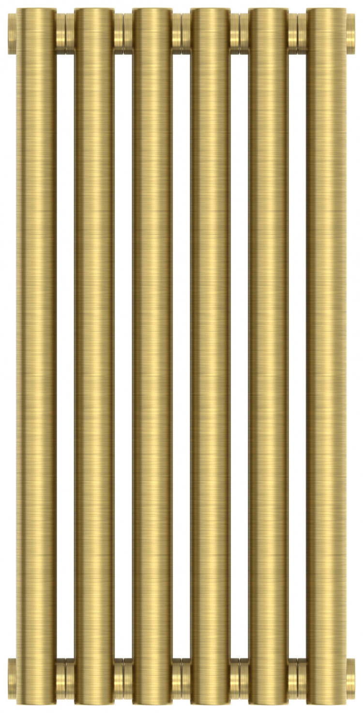 Отопительный радиатор Сунержа Эстет-11 500х270 6 секций Состаренная латунь