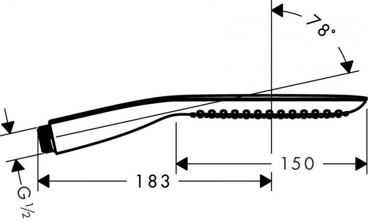 Ручной душ Hansgrohe PuraVida 28558