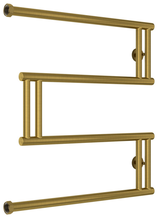 Полотенцесушитель водяной Сунержа High-Tech model &quot;M&quot; 600х600 Состаренная латунь