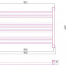 Полотенцесушитель водяной Сунержа Богема L 600х900 Без покрытия