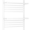 Полотенцесушитель водяной Сунержа Богема 4 полки+ 1200х500 Матовый белый