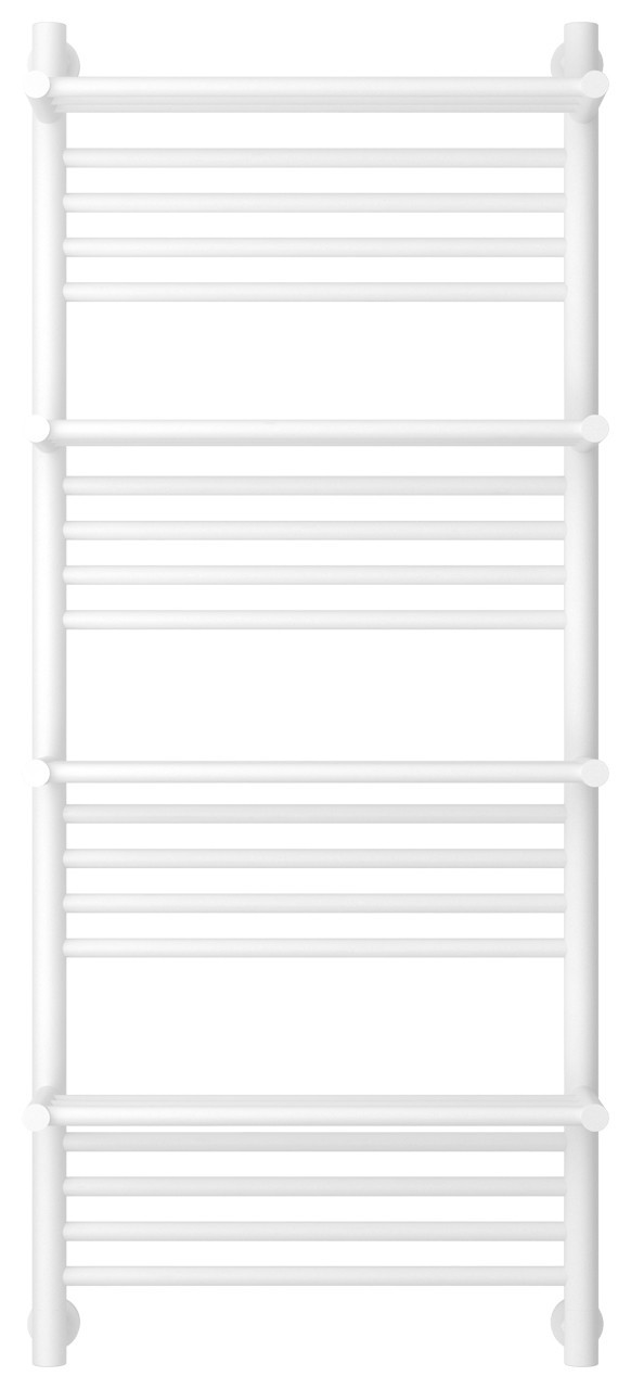 Полотенцесушитель водяной Сунержа Богема 4 полки+ 1200х500 Матовый белый