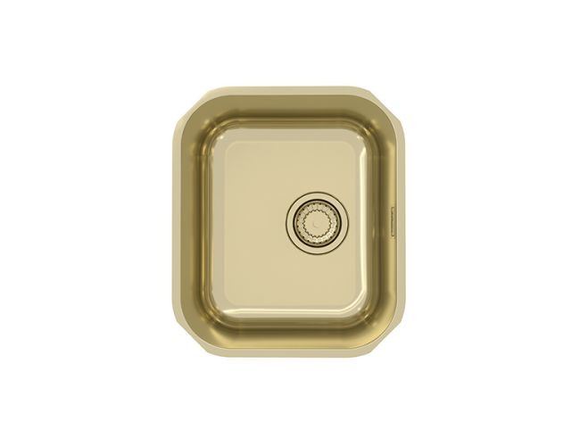 Мойка VARIANT MONARCH 40 GOLD 340X400X185 в компл. с выпуском без сифона,