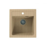 Мойка ALVEUS GRANITAL ATROX 20 BEIGE - G55 470 X 500 1X в комплекте с сифоном 1132823,
