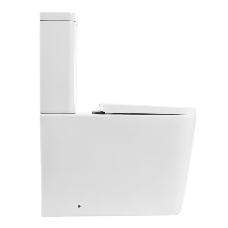 Чаша унитаза с горизонтальным выпуском P-Trape BelBagno BB120CPR