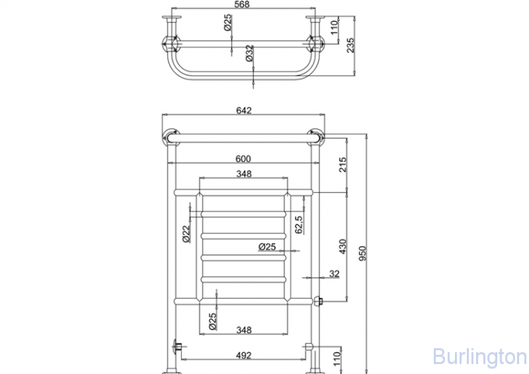 Полотенцесушитель Vincent