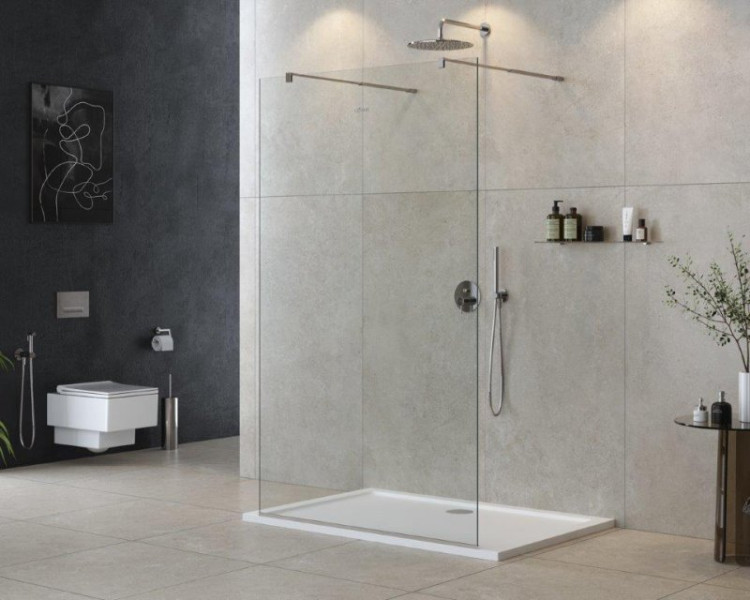 Душевая перегородка LIBERTA-L-2 Cezares LIBERTA-L-2-100-GR-NERO