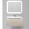 Раковина из литьевого мрамора, 1000x450x142 BelBagno BB1000/450-LV-MR-FT