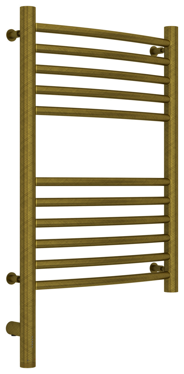 Полотенцесушитель электрический Сунержа Богема 3.0 выгнутая 600х400 МЭМ левый Состаренная бронза