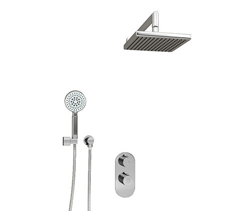 WasserKRAFT A16028 Thermo Встраиваемый комплект для душа с верхней душевой насадкой и лейкой
