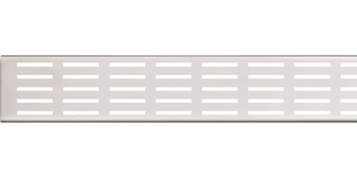 Решетка для дренажного желоба 100 мм, оцинкованная сталь Alcadrain ADZ-R121