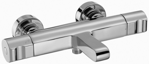 Настенный термостатический смеситель для ванны/душа Jacob Delafon SINGULIER E10870-CP