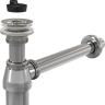 Сифон для умывальника DN32 с донным клапаном 5/4