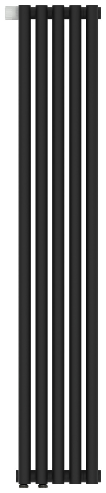 Отопительный радиатор Сунержа Эстет-0 EU50 левый 1200х225 5 секций Тёмный титан муар