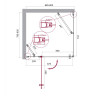 Душевой уголок BELBAGNO ETNA-AH-12 BelBagno ETNA-AH-12-120/90-C-Cr