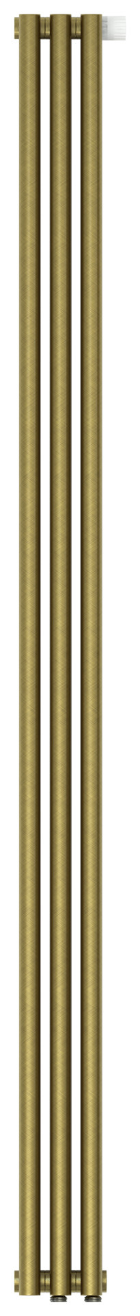 Отопительный радиатор Сунержа Эстет-11 EU50 1800х135 3 секции Состаренная бронза