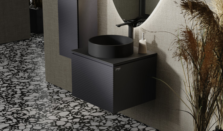 Тумба Stone 60 подвесная Белая