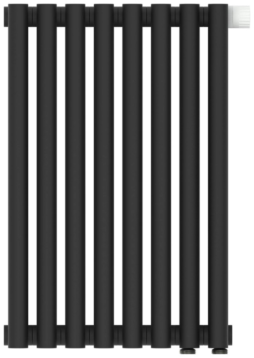 Отопительный радиатор Сунержа Эстет-11 EU50 500х360 8 секций Тёмный титан муар