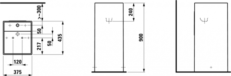 Раковина Laufen Kartell 38 8.1133.1