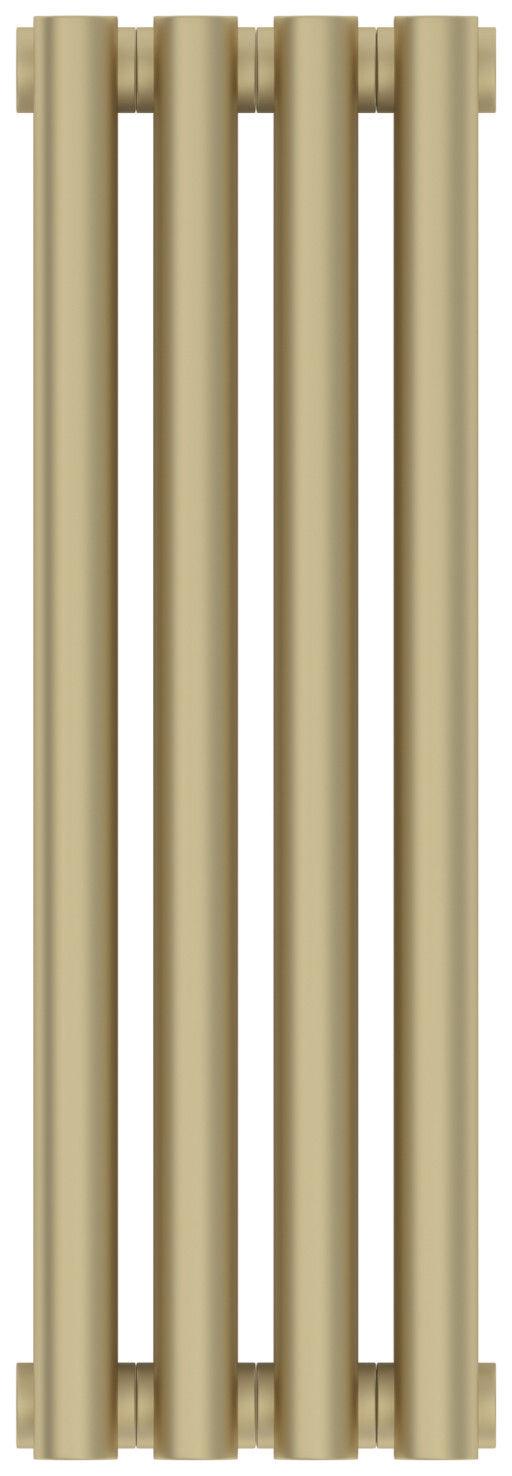 Отопительный радиатор Сунержа Эстет-00 500х180 4 секции Матовая шампань