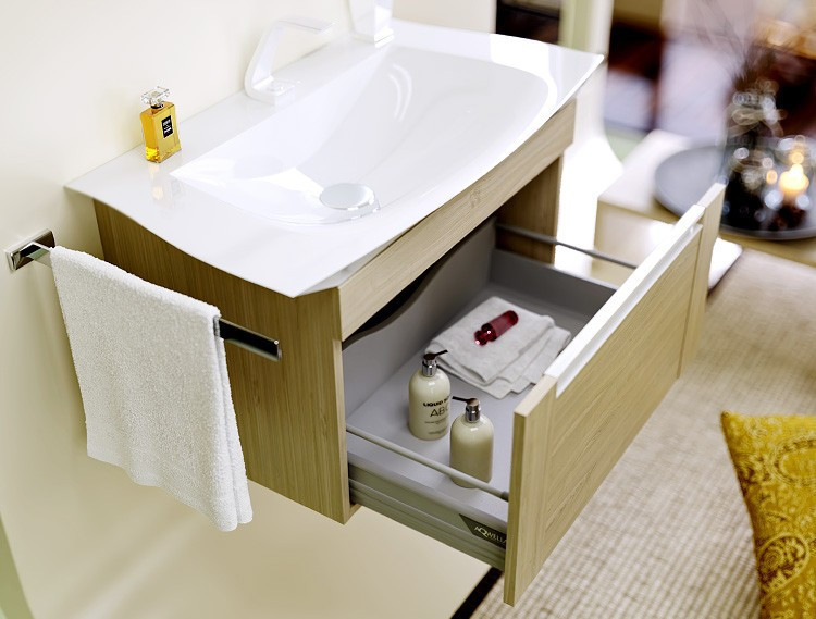 Тумба под раковину Aqwella Симфония 90 подвесная