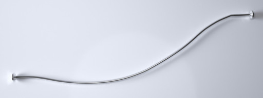 Карниз для ванны 1Marka Gracia 1700х1000 (хром)