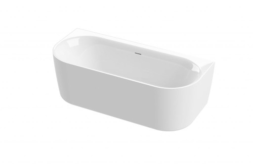Акриловая ванна Cezares METAURO-INT-Wall-180-80-60