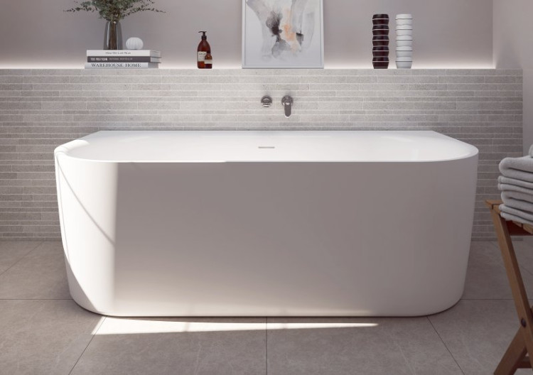 Акриловая ванна Cezares METAURO-INT-Wall-180-80-60