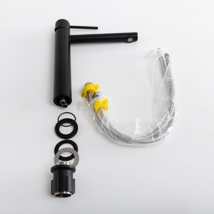 Смеситель для накладной раковины без донного клапана Cezares RELAX-LC2-IN-W0