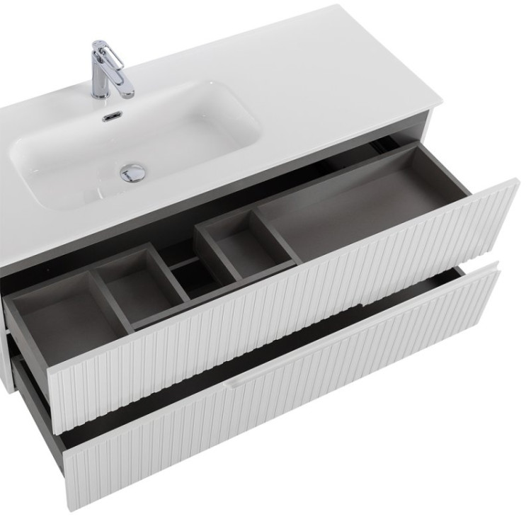 Керамическая раковина, чаша слева Cezares CZR-8095-120-L