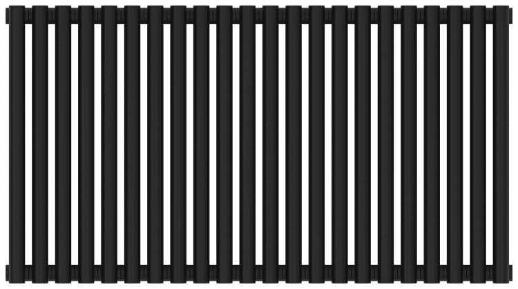 Отопительный радиатор Сунержа Эстет-11 500х990 22 секции Матовый чёрный